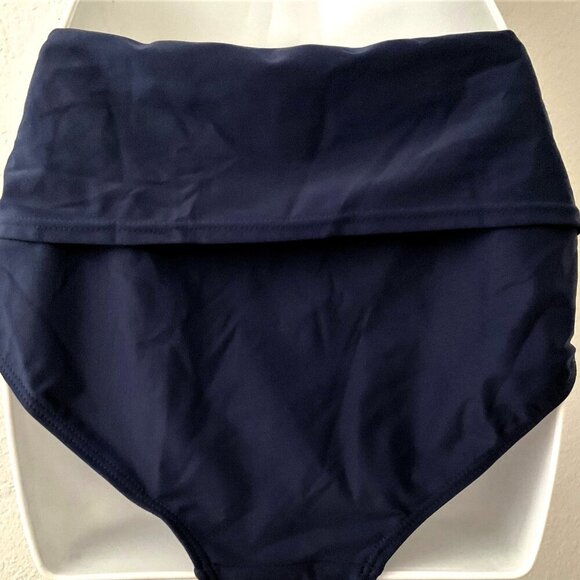 RUCHED TUMMY CONTROL BIKINI SWIM BOTTOMS (Runs smaller than tag) - Picture 8 of 11